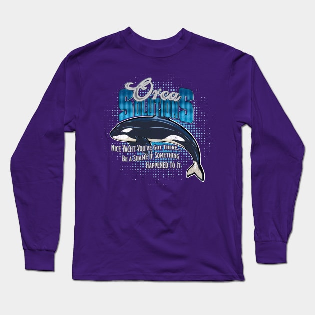 Orca Solutions: Yachts Long Sleeve T-Shirt by KennefRiggles